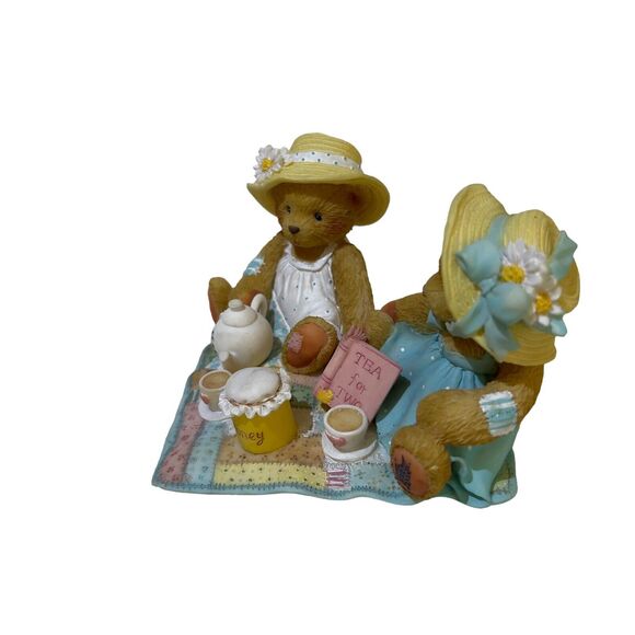 Cherished Teddies VTG 1992 Freda & Tina Our Friendship is a Perfect Blend 6x5x3 - Picture 7 of 9